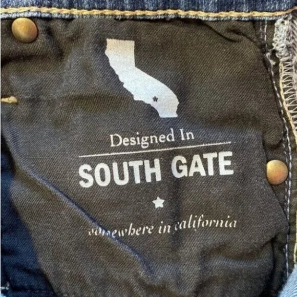 Adriano Goldschmied AG High-Rise Stevie Ankle Jeans Distressed Blue Denim Womens - Picture 11 of 11